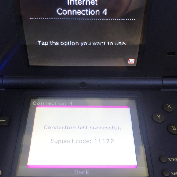 Nintendo DSi Navy Blue Tested with Super Mario 64 DS Game & 1 Stylus - Picture 9 of 12